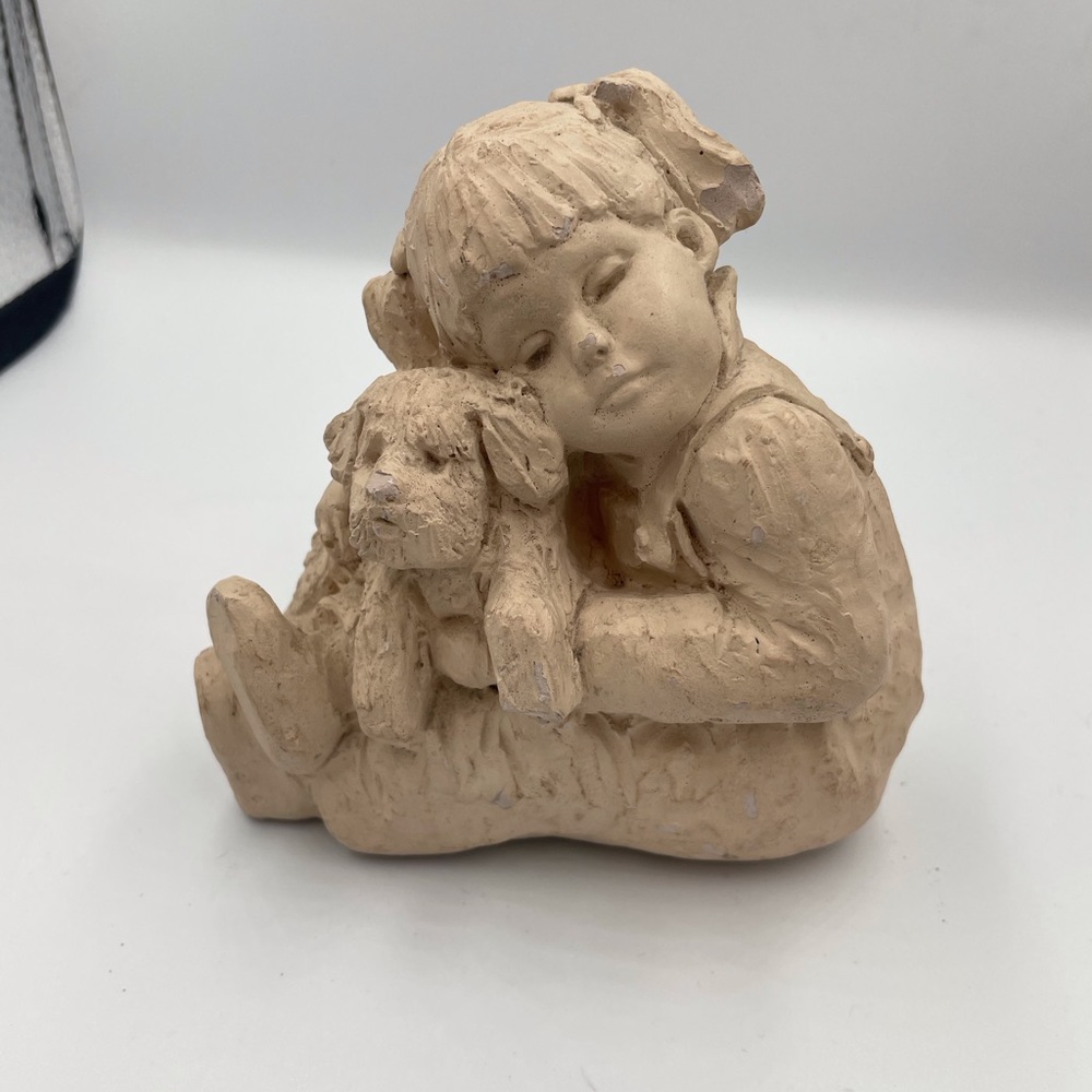 Vintage 1987 Austin Production Sculpture Bright Eyes by Dee Crowley